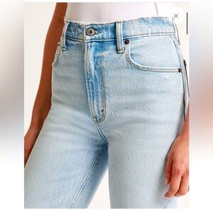 Abercrombie & Fitch 90's Ultra High Rise Straight Jeans